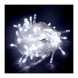 10m 100 LED Boncuk Lamba Beyaz Işık