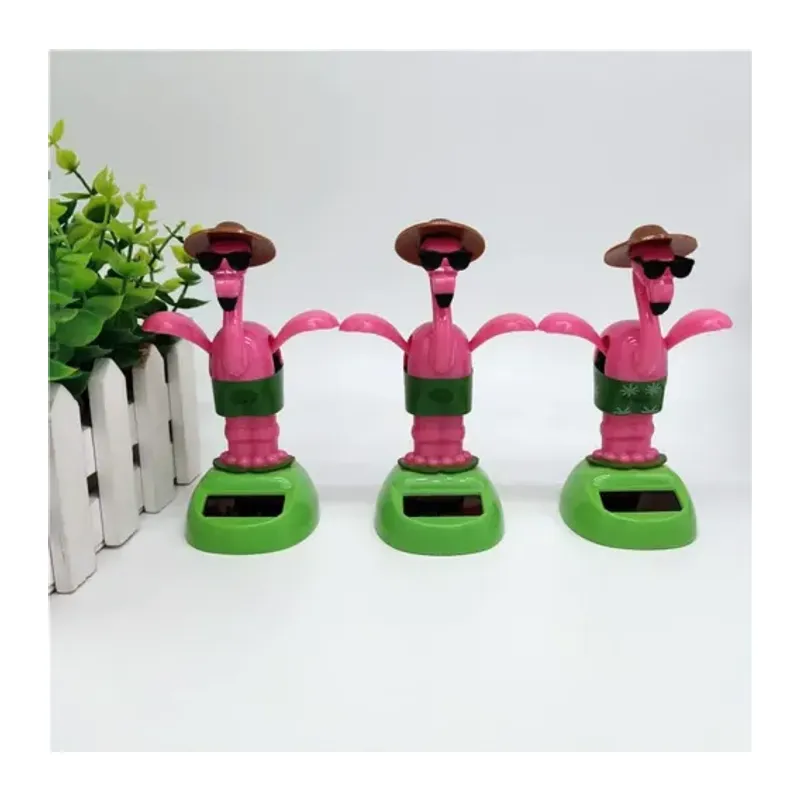 Güneş Enerjili Solar Sallanan Flamingo Figürü
