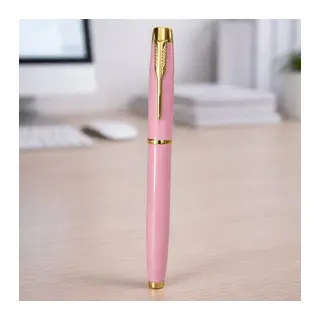 Toptan Premium Pembe Metal Roller Kalem