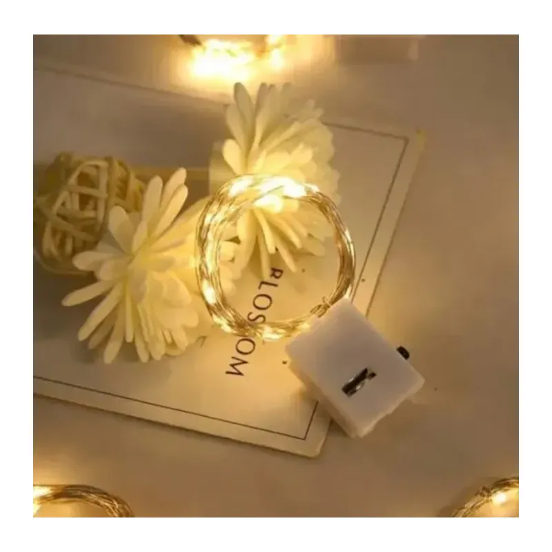 2m Pilli Peri Led Beyaz Işık