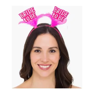 Pembe Renkli Bride to Be Parti Tacı – Bekarlığa Veda Gecesi İçin
