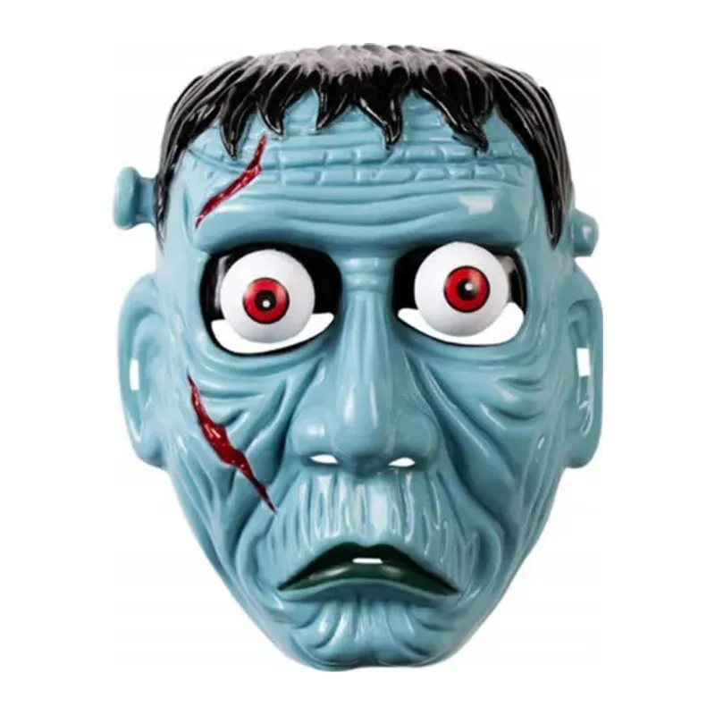 Frankenstein Temalı Sallanan Oynar Gözlü Maske