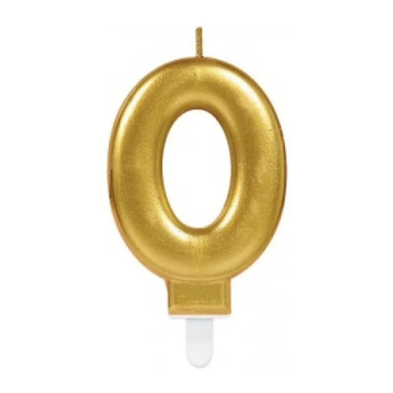 0 Rakam Mum Gold Renk