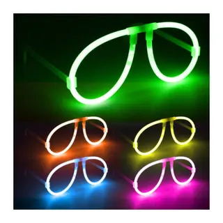 Neon Glow Fosfor Gözlük – Festival & Parti (12'li Set)