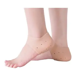 Silikon Topuk Çorabı Ten Rengi