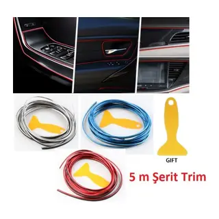 Araba Dekorasyon Şeridi 5 Metre Trim Şeridi