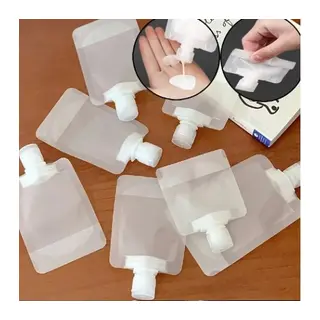3 Adet 100ml Krem Şampuan Kabı Tekrar Kullanılabilir Set