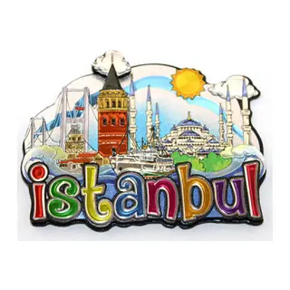 İstanbul Temalı Silikon Magnet