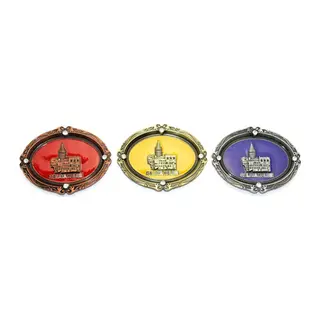 İstanbul Temalı Metal Magnet