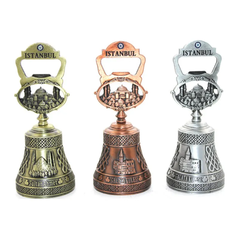 İstanbul Temalı Metal Zil