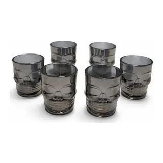 İstanbul Temalı Cam Kurukafa Shot Bardak