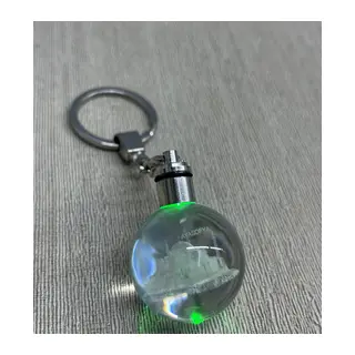 Ledli Ayasofya Tasarımı Kristal Anahtarlık