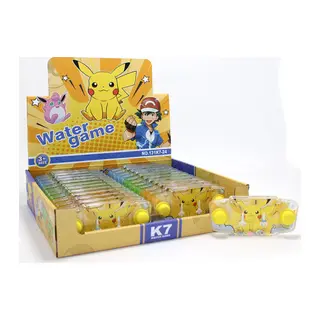 Pikachu Baskılı Sulu Oyun - Şeffaf Gövdeli Dikdörtgen El Konsolu Su Oyunu