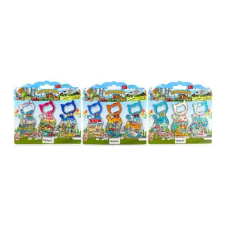 İstanbul Temalı Metal Buzdolapı Süsü Magnet 3'Lü Set