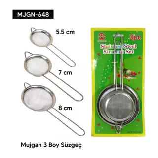 3 BOY SÜZGEÇ SETİ