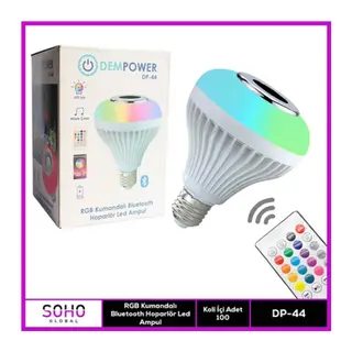 DEMPOWER MÜZİKLİ BLUETOOTH AMPUL