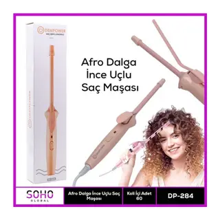 AFRO DALGA İNCE UÇLU SAÇ MAŞASI
