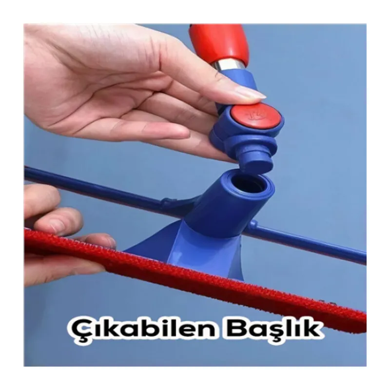 OYNAR BAŞLIKLI ÇEKÇEKLİ TELESKOPİK CAM SİLME APARATI
