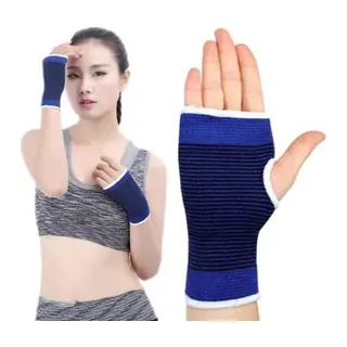 MAVİ SPORCU BANDAJ EL BİLEKLİĞİ