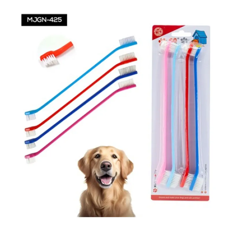 4'LÜ KEDİ KÖPEK DİŞ FIRÇASI SETİ