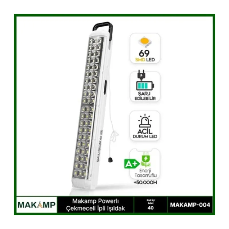 POWERBANKLI İPLİ IŞILDAK