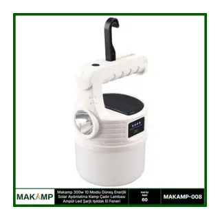 300W 10 Modlu Kamp Çadır Lambası