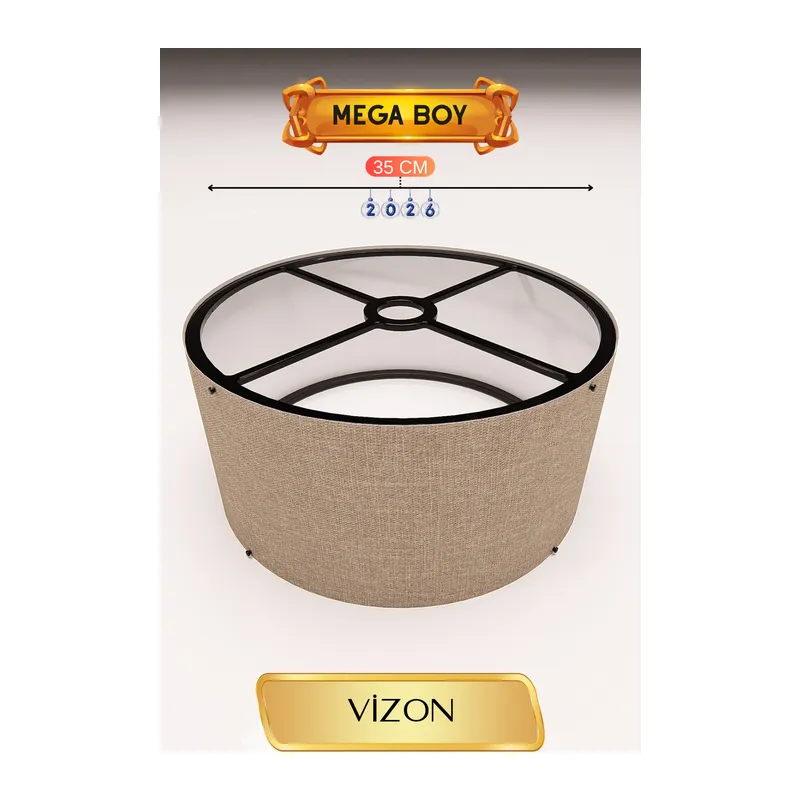 Vizon Lambader Başlığı 35 CM Mega Boy