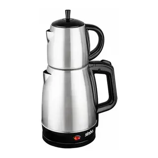 SİNBO STM-5831 ELEKTRİKLİ ÇELİK ÇAY MAKİNESİ ÇAYCI 1.7LT + 0.7LT ÇAY SÜZGEÇLİ (5643)