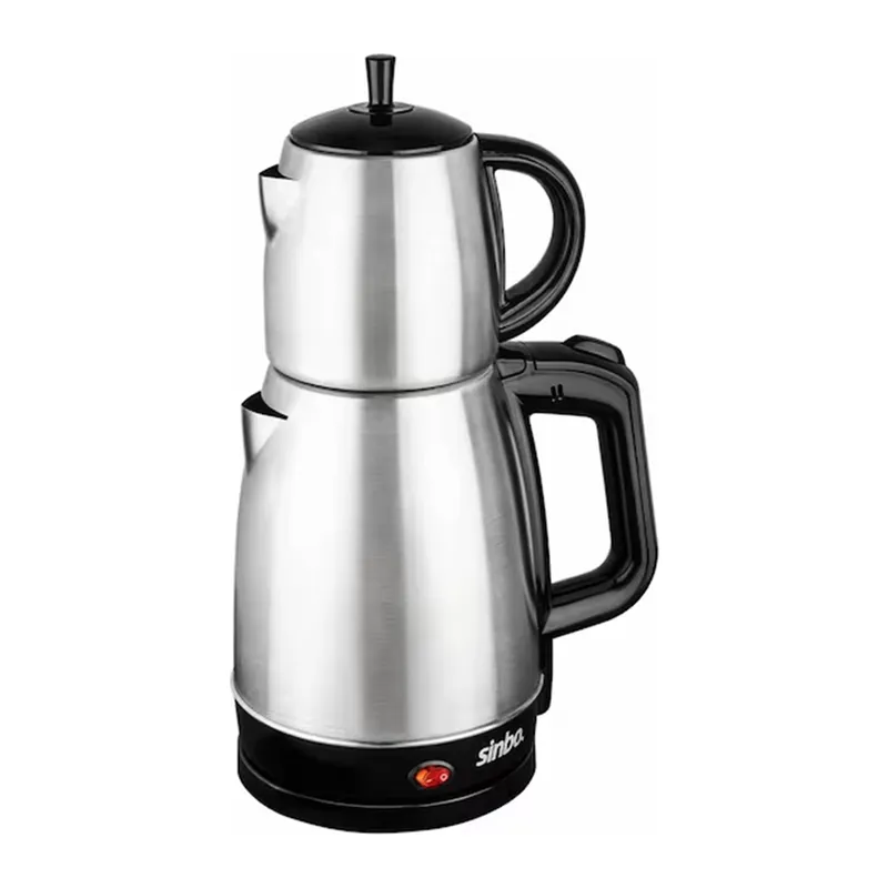 SİNBO STM-5831 ELEKTRİKLİ ÇELİK ÇAY MAKİNESİ ÇAYCI 1.7LT + 0.7LT ÇAY SÜZGEÇLİ (5643)