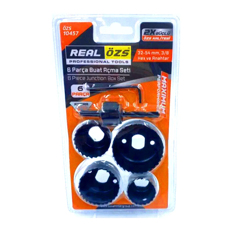 6 PARÇA BUAT AÇMA PANÇ SETİ 38-54MM- 3/8 HEX - ANAHTAR (5643)