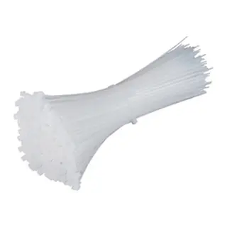 PLASTİK ÇIRT KELEPÇE 100 PARÇA BEYAZ 2.5X100MM (5643)