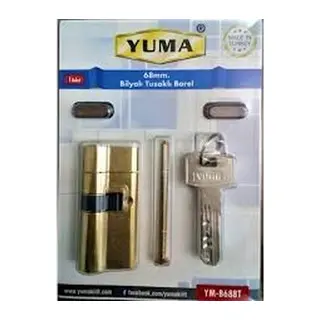TUZAKLI BİLYALI SARI BAREL 68MM (5643)