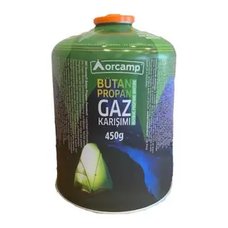BÜYÜK TOMBUL BÜTAN PROPAN GAZ KARTUŞ KORE TİPİ OCAKLAR İÇİN 450GR (5643)