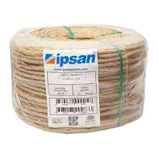 HALAT 6MM NATURAL JÜT KIRNAP İPİ TOP 200MT (5643)