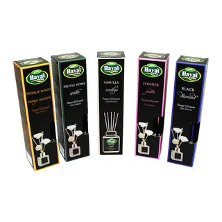 HAYAT ALFA KARE 100ML BAMBU ÇUBUKLU MİX ORTAM ODA KOKUSU (5643)