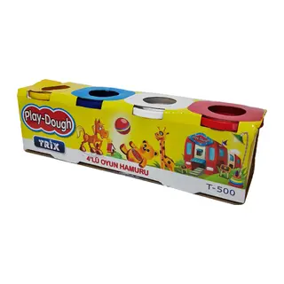 BÜYÜK 4 PARÇA OYUN HAMURU (5643)