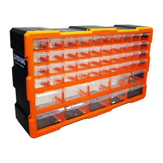 50Lİ MEGA 10BYK+40KÇK MONOBLOK DRAWER ÇEKMECE SETİ 62X15.7X36CM HERHANGİ BİR RENK GÖNDERİLİR (5643)