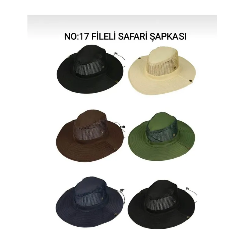 NO-17 FİLELİ SAFARİ ŞAPKA (5643)