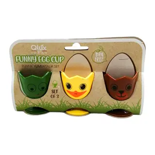 FUNNY YUMURTALIK 3 PARÇA SET (5643)