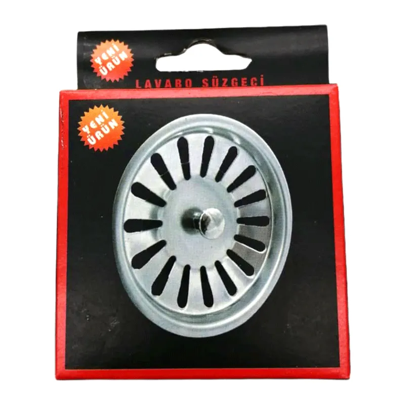 YENİ ÇÖPMAK METAL LAVABO SÜZGEÇ (5643)