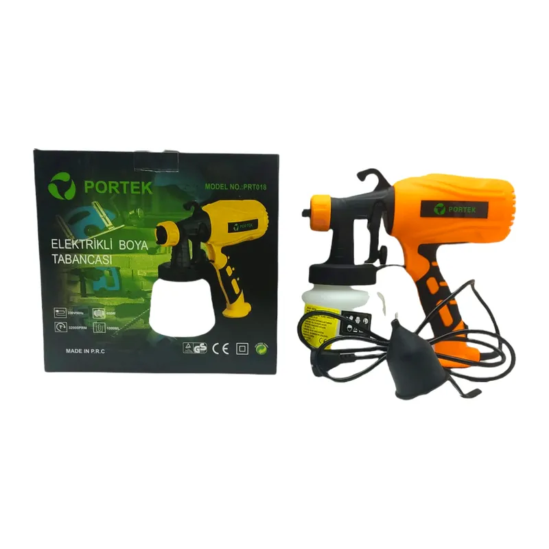 ELEKTRİKLİ BOYA TABANCASI 1000 ML.400W PRT-018 (5643)