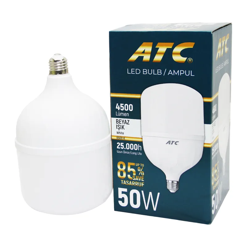 50W TORCH LED BULB AMPUL BEYAZ E27 (5643)