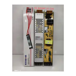 12V-33A-400W-IP20 ULTRA SLİM TRAFO (5643)