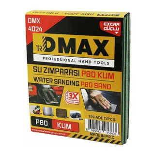 100 ADET P80 KUM - KAĞIT - SU ZIMPARASI - 230X280MM - KULLANIM= BOYA - METAL - AHŞAP - OTO (5643)