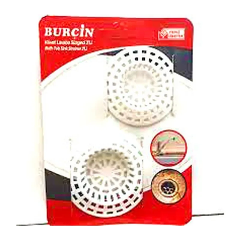 2 PARÇA PLASTİK KÜVET LAVABO SÜZGEÇ (5643)