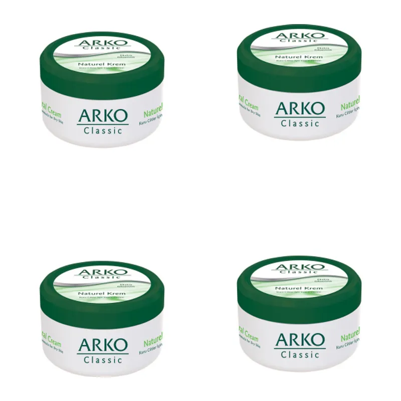 4 ADET ARKO CLASSİC NATUREL EL KREMİ 150ML (5643)