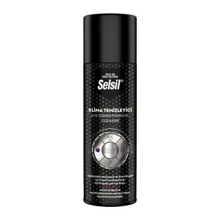 SELSİL KLİMA TEMİZLEYİCİ SPREY 150ML MİKRO ORGANİZMA - BAKTERİ - KÖTÜ KOKU TEMİZLEYİCİ (5643)