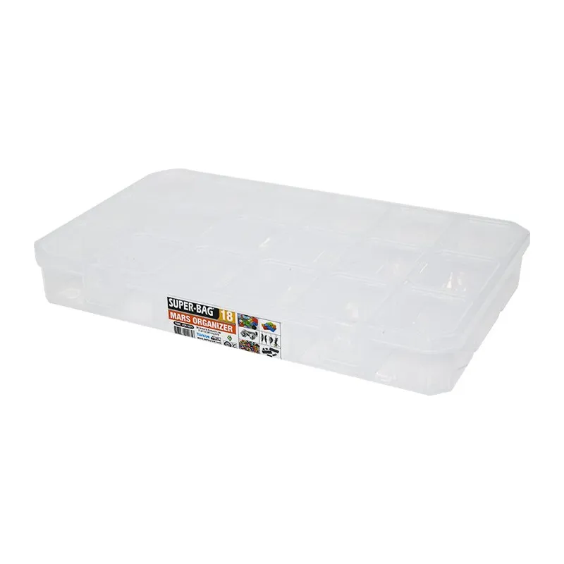 MARS 18 BÖLMELİ ŞEFFAF ORGANİZER BOX (5643)