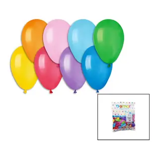 KLASİK RENKLİ BALON 7 İNÇ - 19CM - 100PCS (5643)