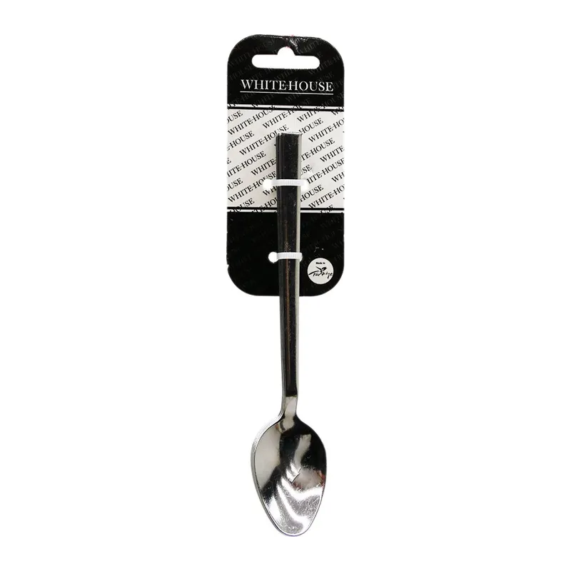 6 PARÇA EKO ÇUBUK SADE METAL TATLI KAŞIK 2MM (5643)
